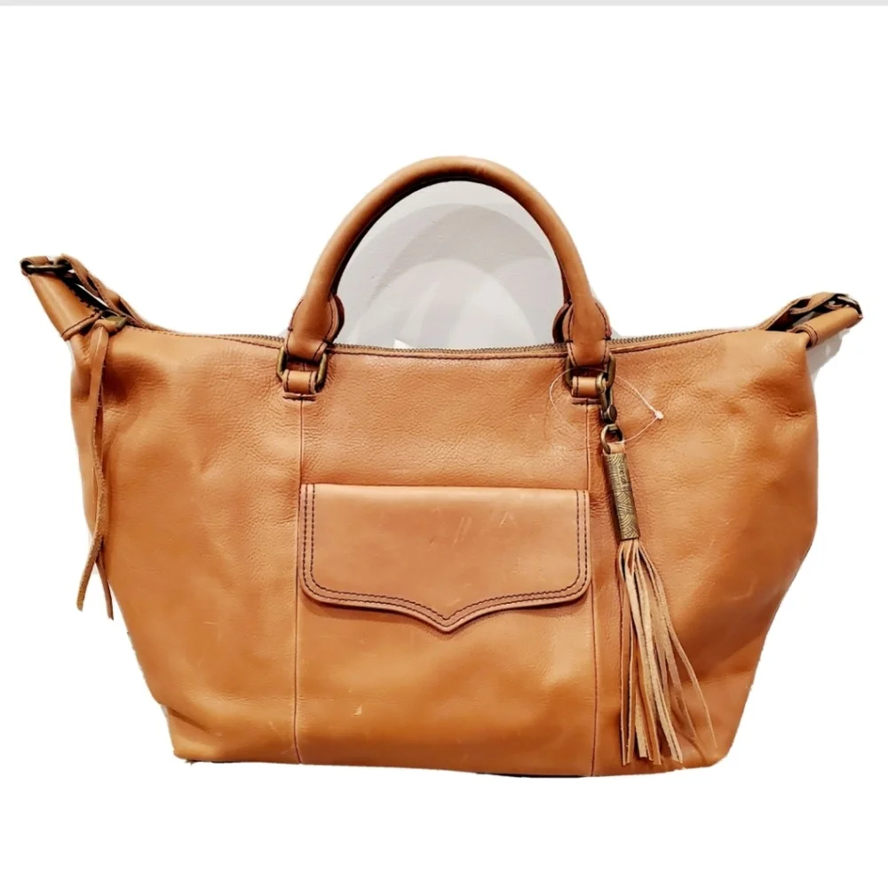 NEW The Sak Sierra Brown Convertible Satchel Bag